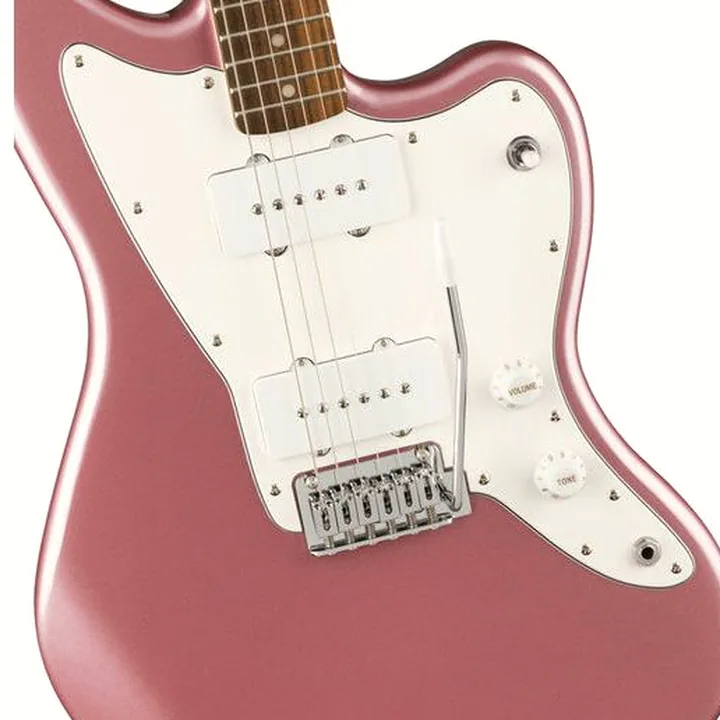 Test, Avis Squier Aff. Jazzmaster Burg. Mist
