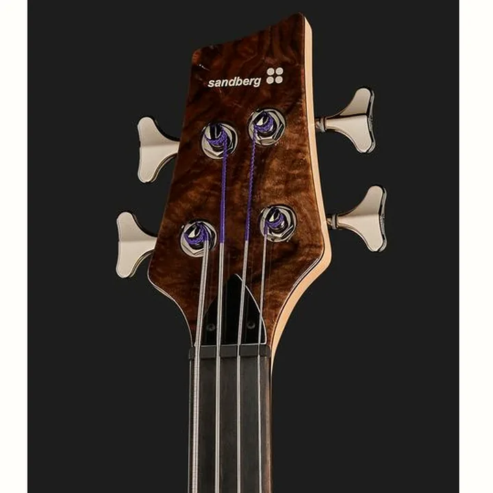 Test et Avis Basse Sandberg 70th Classic 4 Walnut Fretless