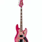 Test et Avis de la basse électrique Fender LTD Jazz Bass Rel Pink Paisley