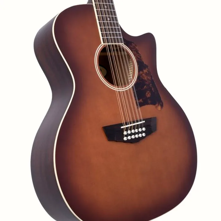 Test et Avis de la guitare acoustique DAngelico Premier Fulton Caramel Burst