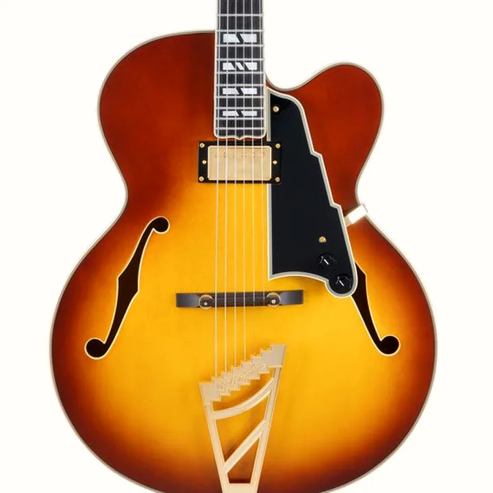 Test et Avis de la guitare DAngelico Excel EXL1 Dark Iced Tea