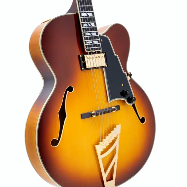 Test et Avis de la guitare DAngelico Excel EXL1 Dark Iced Tea