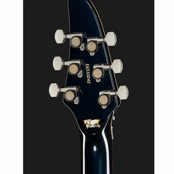 Test et Avis de la guitare électrique ESP Horizon FR CTM BM Reptile Blue