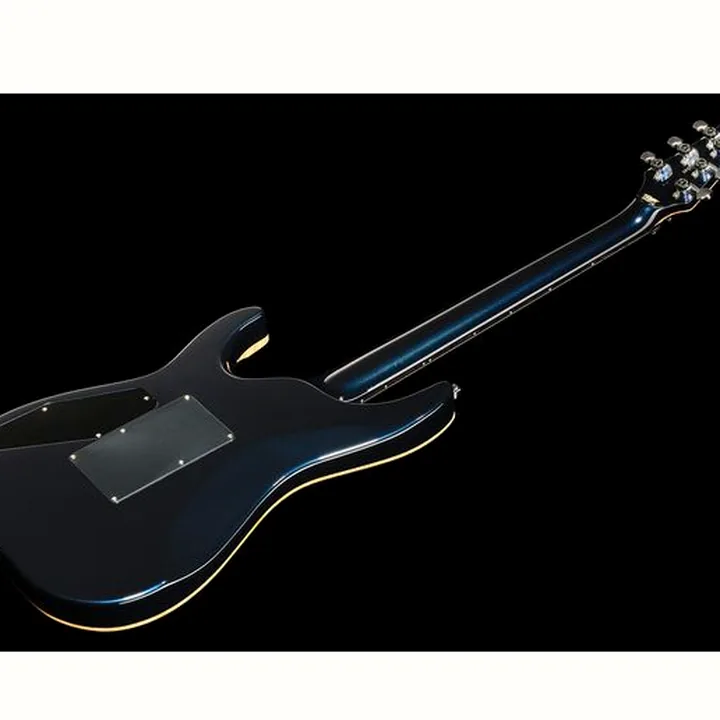 Test et Avis de la guitare électrique ESP Horizon FR CTM BM Reptile Blue