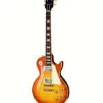 Test et Avis de la guitare électrique Gibson Les Paul 60 Tangerine BurstVOS