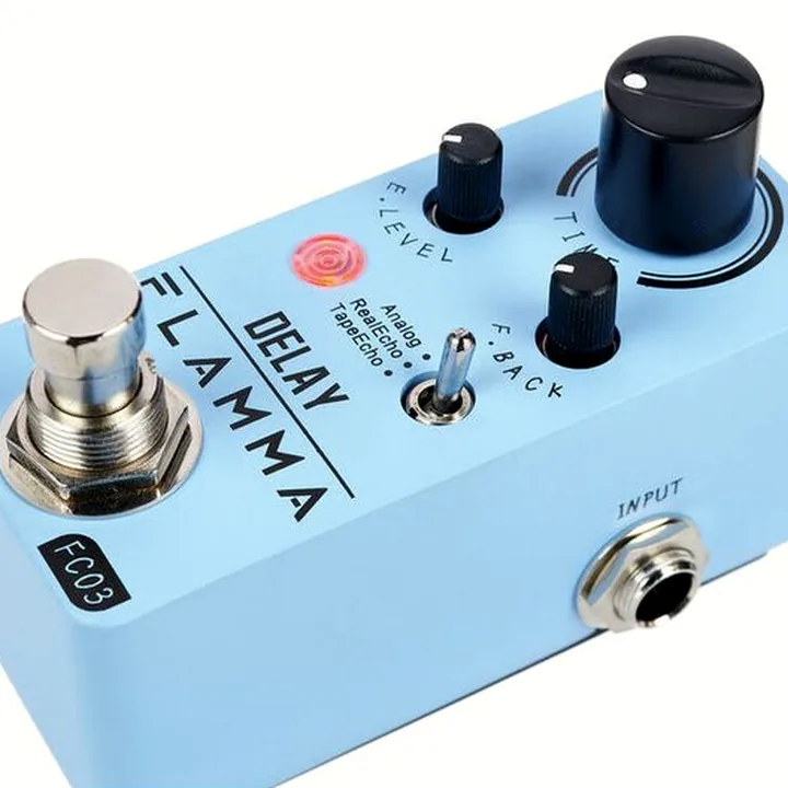 Test et Avis de la pédale Flamma FC03 Delay