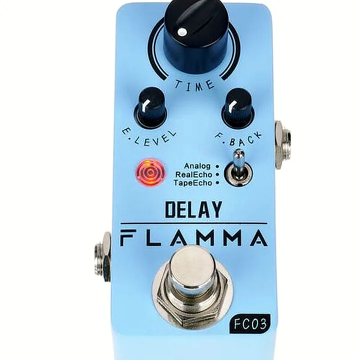 Test et Avis de la pédale Flamma FC03 Delay