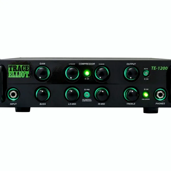 Test et Avis de l’amplificateur pour basse électrique Trace Elliot TE-1200 Bass Amp Head