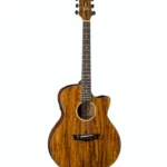 Test et Avis Dean guitars AXS Exotic Cutaway A/E Koa