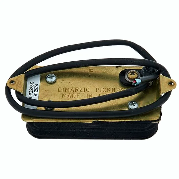 Test et Avis : DiMarzio D Activator X Bridge DP 222 BK