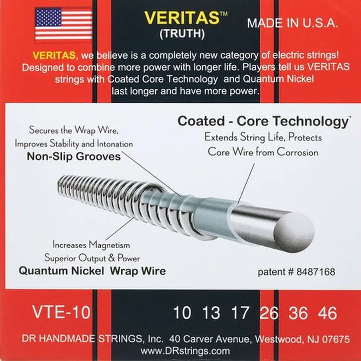 Test et Avis : DR Strings Veritas VTE-10