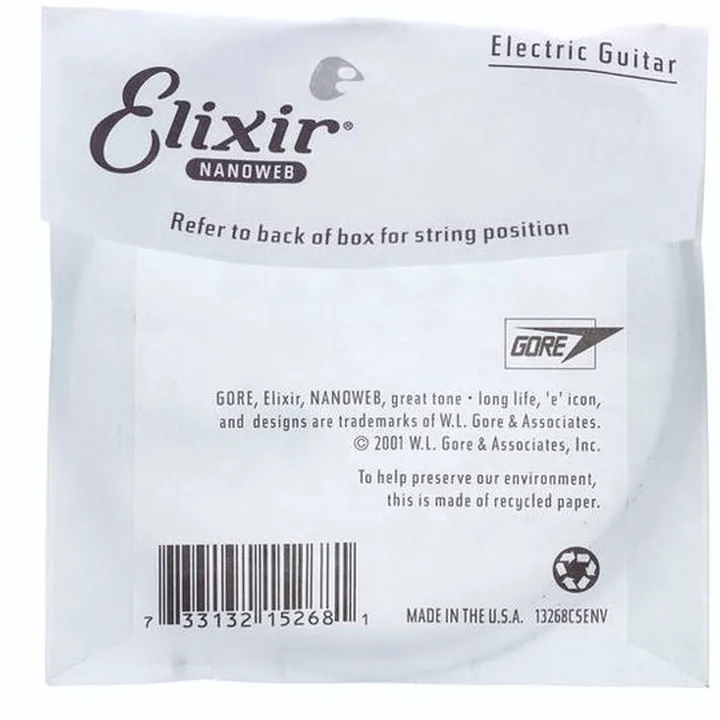 Test et Avis : Elixir .074 Electric Guitar String
