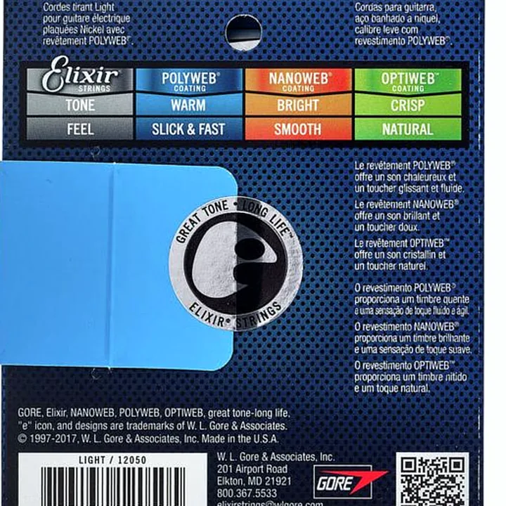 Test et Avis : Elixir 12050 Polyweb Light