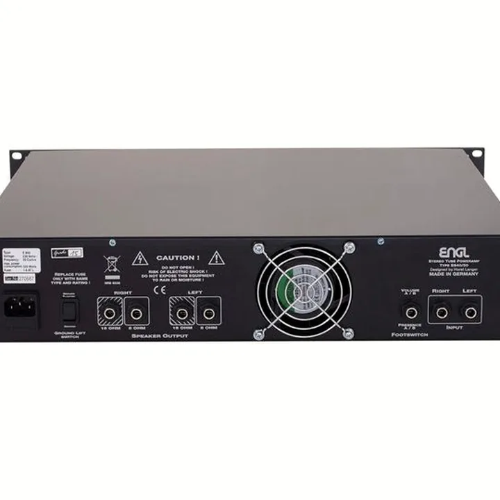 Test et Avis : Engl E840/50 Poweramp