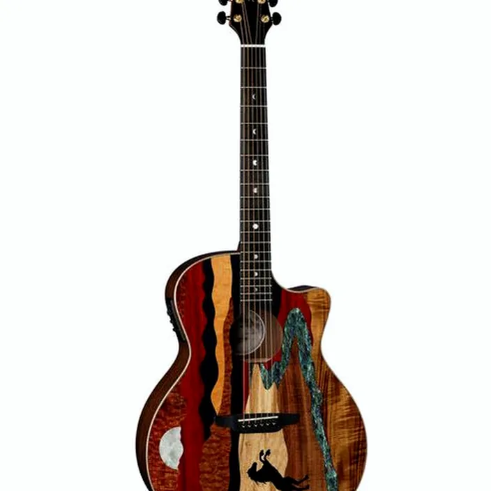 Guitare acoustique Luna Guitars Vista Stallion