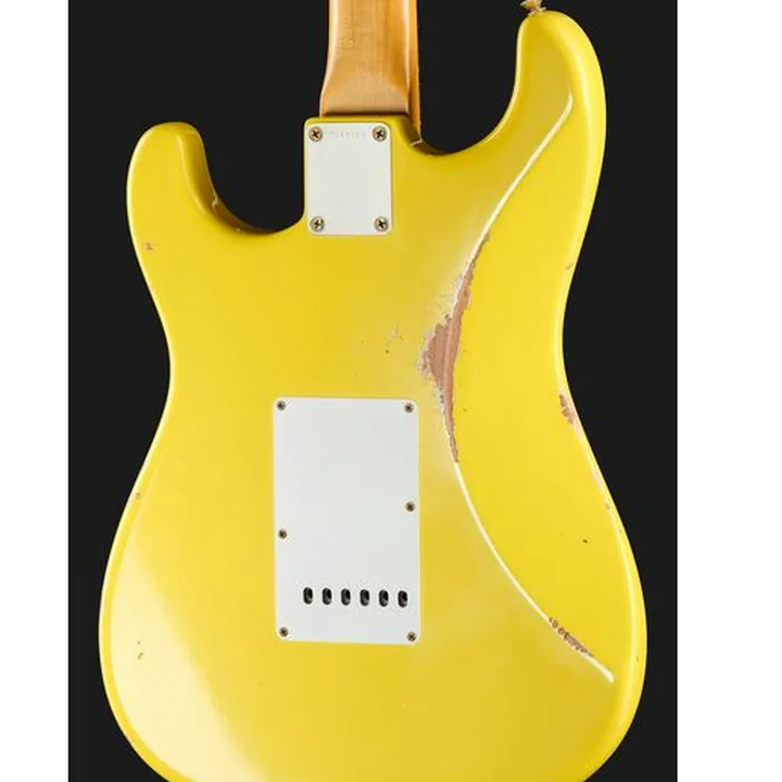 Test et Avis Guitare électrique Fender 63 Strat Relic GYW HSS