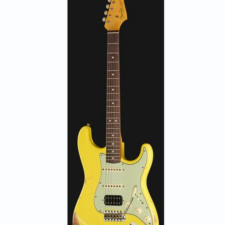 Test et Avis Guitare électrique Fender 63 Strat Relic GYW HSS