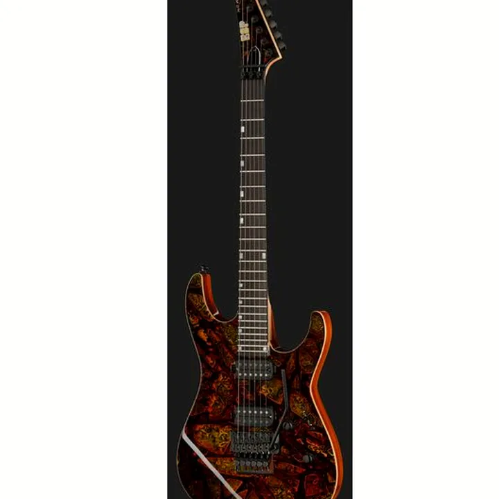 Test et Avis Guitare ESP M-II FR DLX SC SD BH HELLFIRE