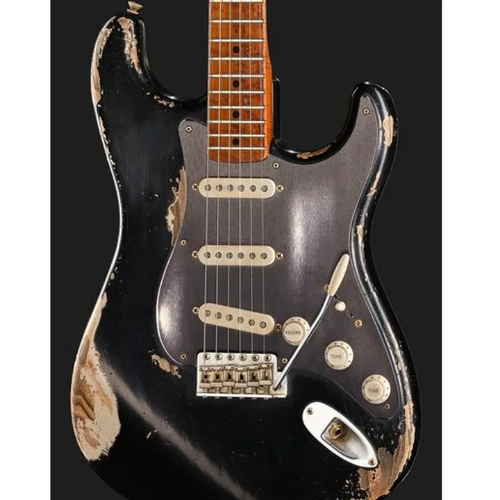 Test et Avis Guitare Fender 50s Strat BKoVBL Relic MBAH