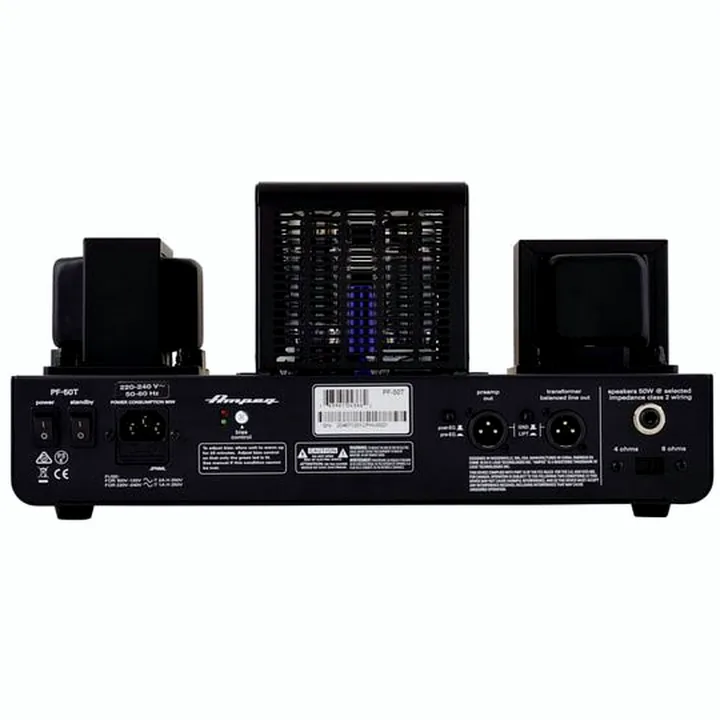 Test et Avis La tête d’ampli Ampeg PF-50T Bass Head