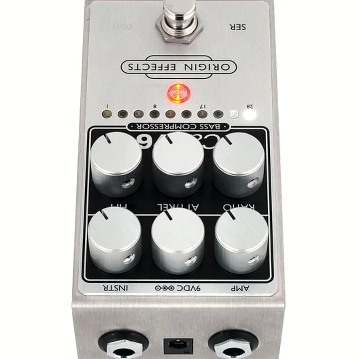 Test et Avis : Origin Effects Cali76 V2 Bass Compressor