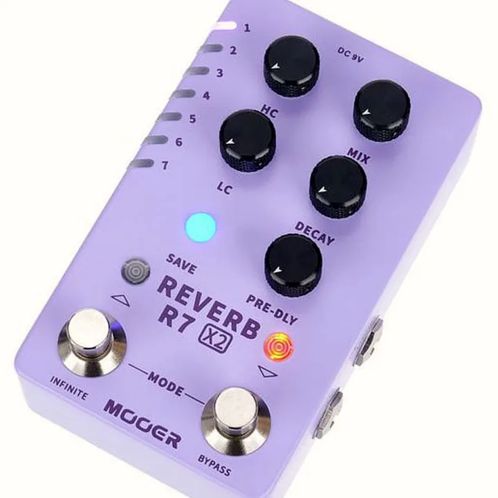 Pédale Mooer R7 X2 Reverb