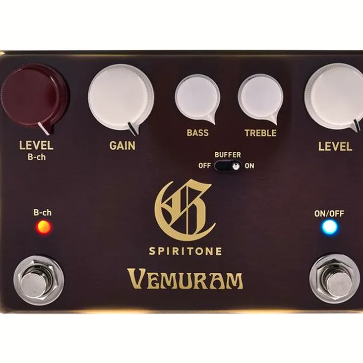 Test et Avis Pédale Vemuram Spiritone Overdrive