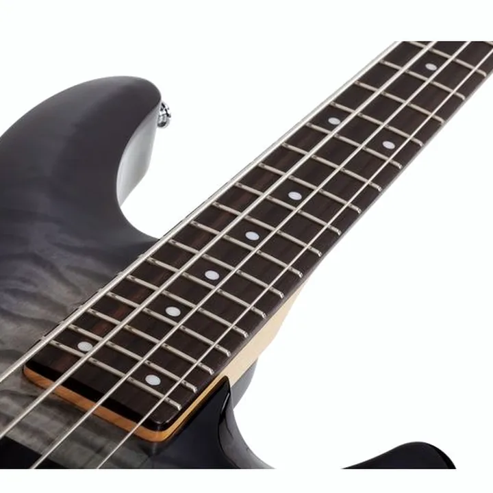 Test et Avis : Schecter C-4 Plus Charcoal Burst
