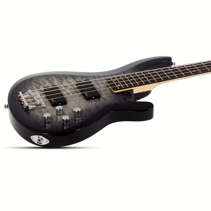 Test et Avis : Schecter C-4 Plus Charcoal Burst