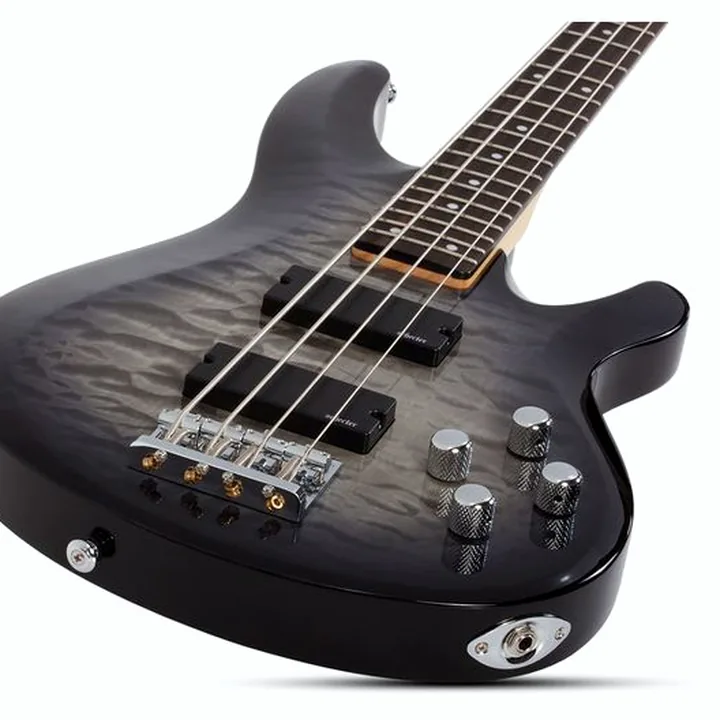 Test et Avis : Schecter C-4 Plus Charcoal Burst
