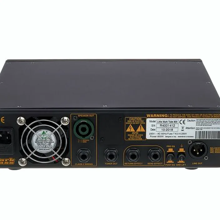 La tête d'ampli Markbass Little Mark Tube 800 , Test & Avis