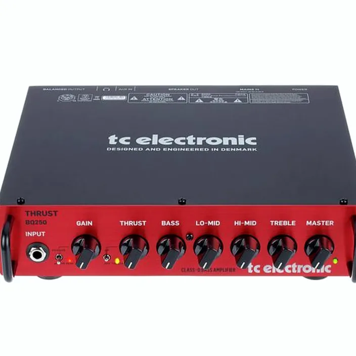 La tête d'amplificateur tc electronic BQ250 Bass Head Comparatif, Avis et Test