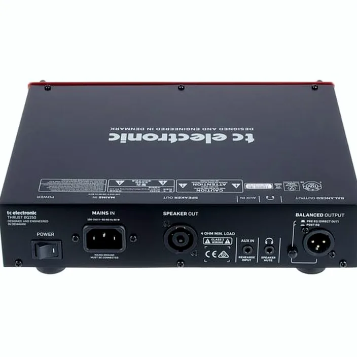 La tête d'amplificateur tc electronic BQ250 Bass Head Comparatif, Avis et Test