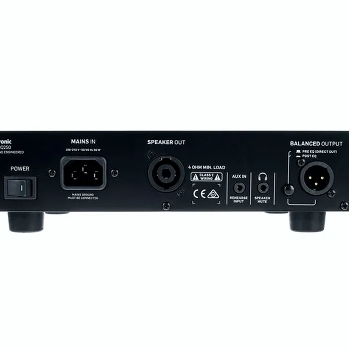 La tête d'amplificateur tc electronic BQ250 Bass Head Comparatif, Avis et Test