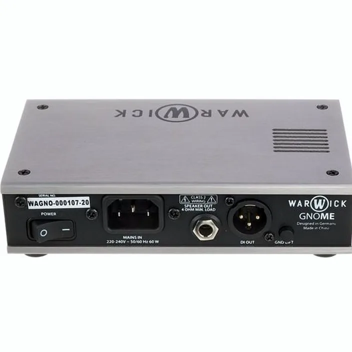 La tête d'amplificateur Warwick Gnome : Comparatif, Avis et Test