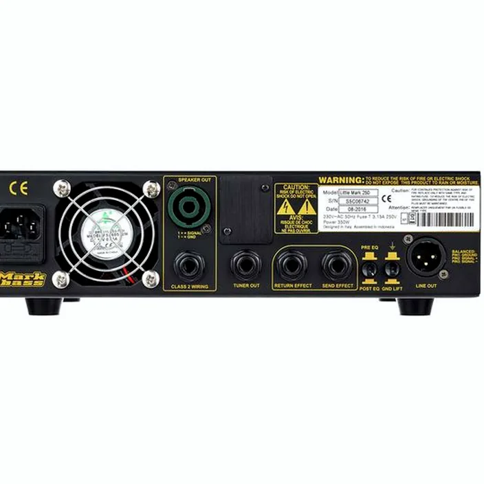 La tête d'amplification Markbass Little Mark 250 Black Line , Test, Avis et Comparatif