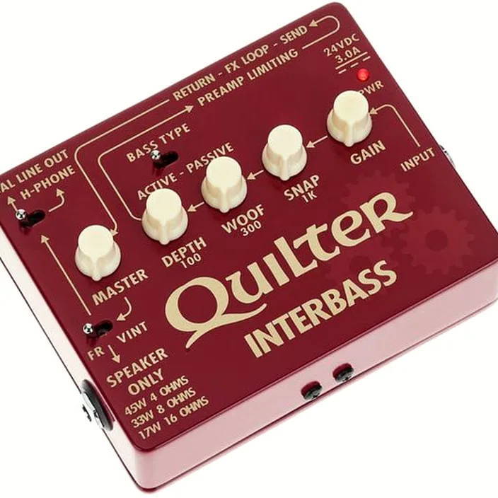 La tête d'amplification Quilter Interbass 45 , Avis & Test