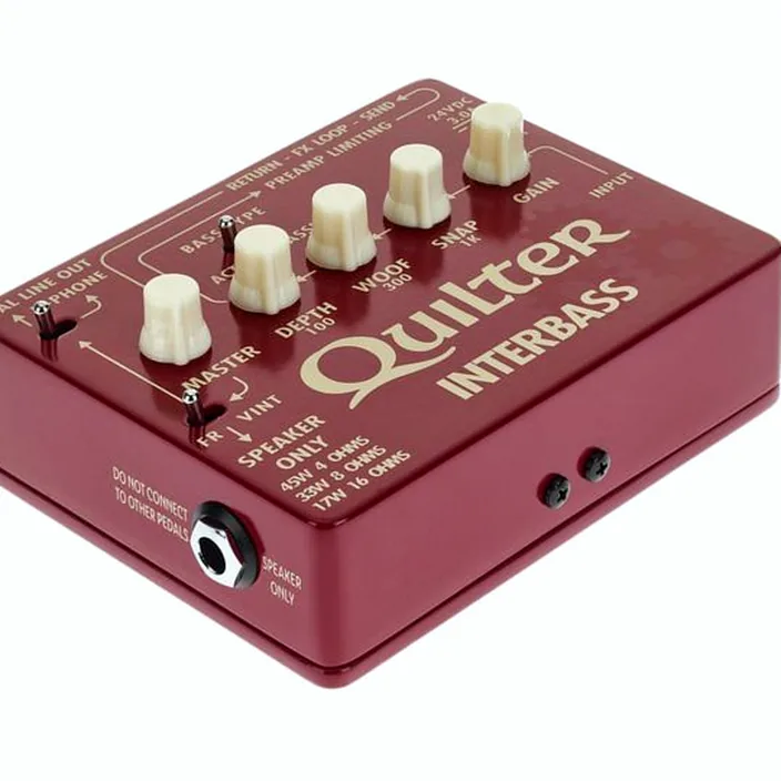 La tête d'amplification Quilter Interbass 45 , Avis & Test