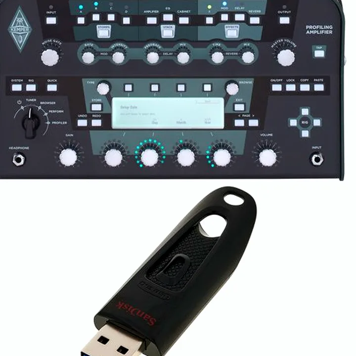 Tête d'ampli Kemper Profiling Amplifier Pow Bundle