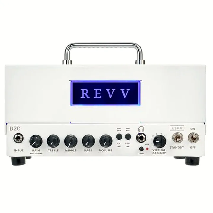 Tête d’ampli Revv D20 Amp Head WH Test, Avis & Comparatif