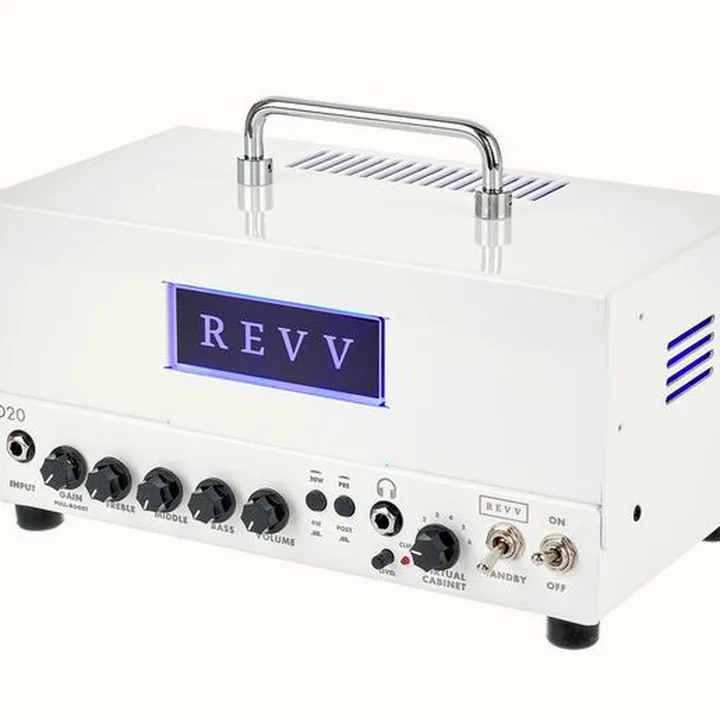 Tête d’ampli Revv D20 Amp Head WH Test, Avis & Comparatif