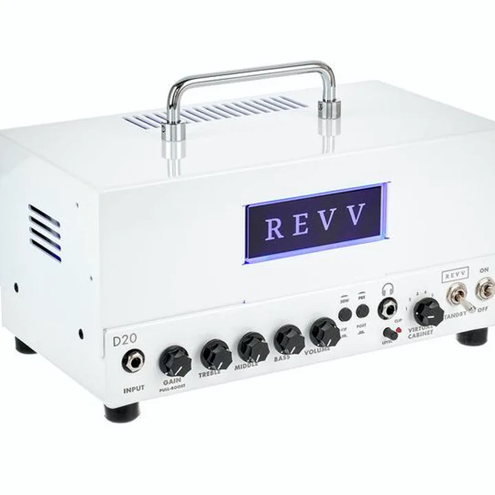 Tête d’ampli Revv D20 Amp Head WH Test, Avis & Comparatif
