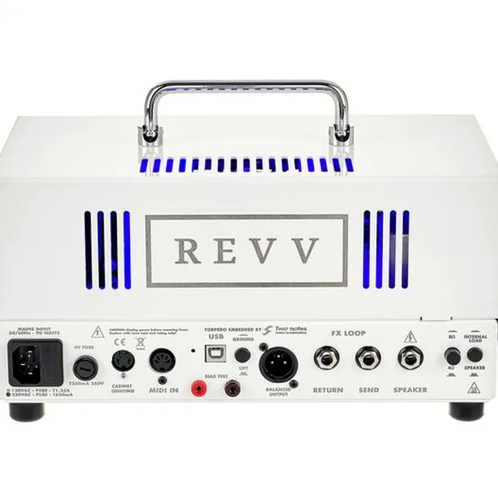Tête d’ampli Revv D20 Amp Head WH Test, Avis & Comparatif