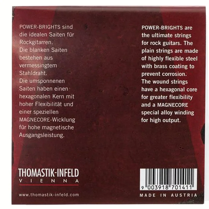 Thomastik Power Brights PB110 / Test, Avis