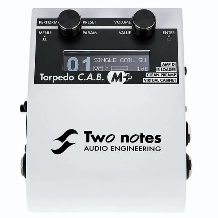 Two Notes Torpedo C.A.B. M+ Speaker Sim : Avis, Test & Comparatif