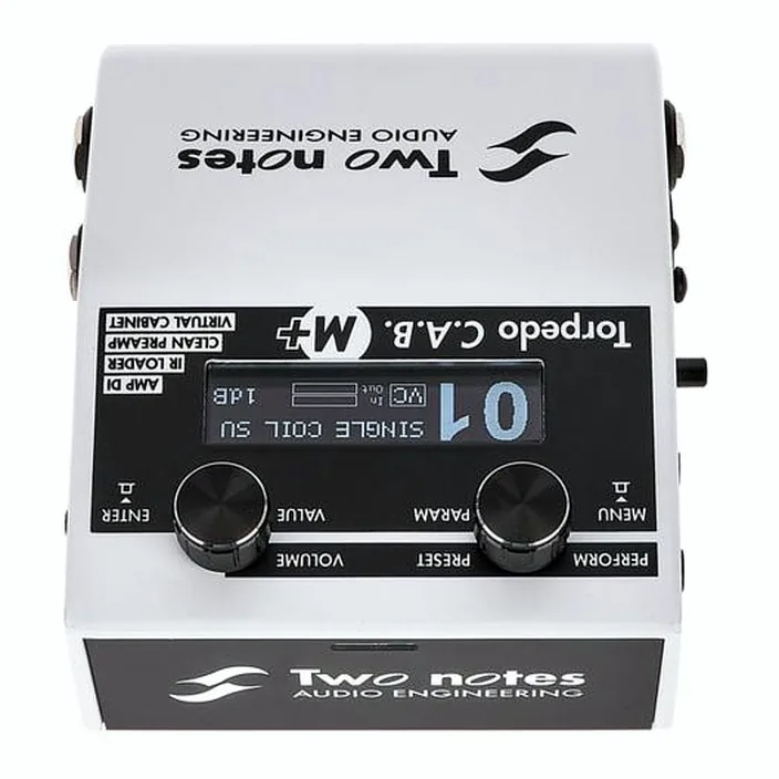 Two Notes Torpedo C.A.B. M+ Speaker Sim : Avis, Test & Comparatif