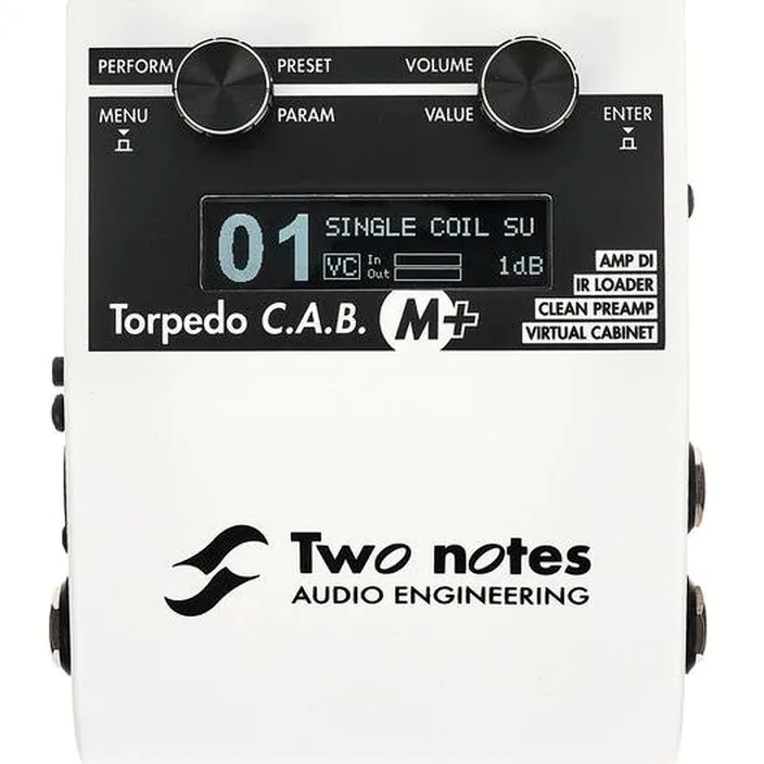 Two Notes Torpedo C.A.B. M+ Speaker Sim : Avis, Test & Comparatif