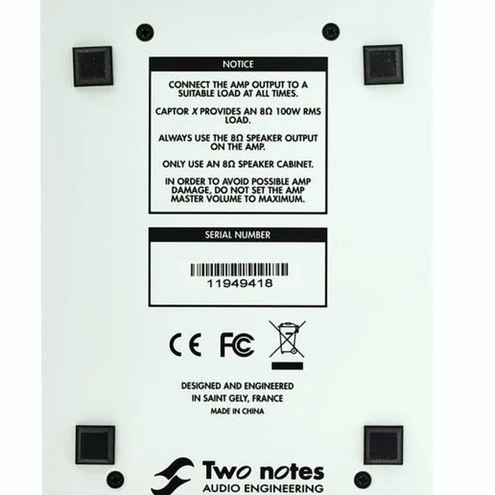 Two Notes Torpedo Captor X 8