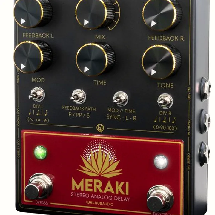 Walrus Audio Meraki Red Stereo Delay – Test, Avis