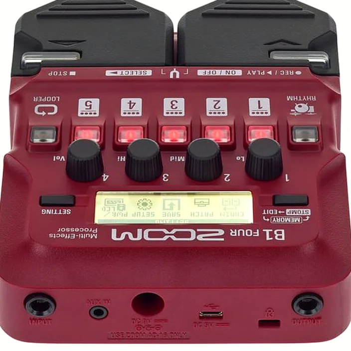 Zoom B1Four Bass Multi Effect Avis, Comparatif et Test